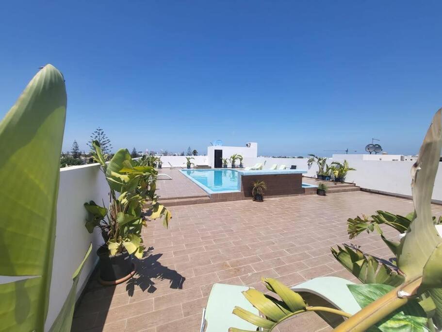 Chez Miguel Appartement Casablanca Avec Piscine Esterno foto
